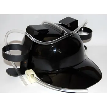 Karnevalový doplněk Helma na dvě plechovky Barva: černá