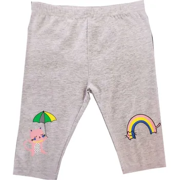 Dívčí kalhoty Dívčí 3/4 legíny Wolf H2845 - šedá Barva: Šedá, Velikost: 110