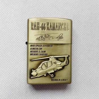 Zapalovač Zapalovač benzínový RAH-66 KAMANCHE (Kovový zapalovač RAH-66 KAMANCHE)