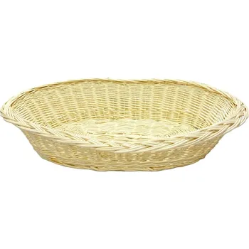 Pelíšek pro psa Proutěný pelíšek pro psy 70 cm bílý (Proutěný pelíšek pro psy 70 cm bílý – přírodní bělený koš vhodný i pro kočky)