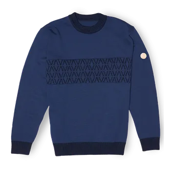 Pánský svetr Vasky Merino Blue modrá S