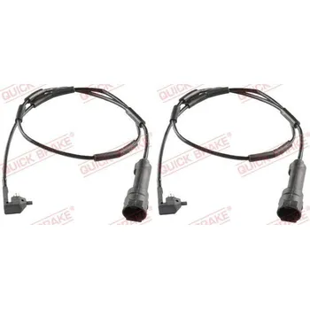 Brzdový systém Výstražný kontakt, opotřebení obložení Quick Brake WS 0129 A