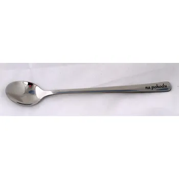 Příbor Nerezová lžička 17 cm - Na pohodu