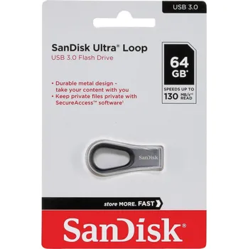 USB flash disk SanDisk Cruzer Ultra Loop 64GB SDCZ93-064G-G46