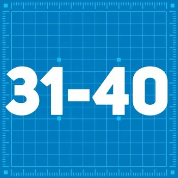 Robot Kai´s Education - KaiBot - Magnetické dlaždice 31-40 Kai´s Education KAI-TILE-31-40