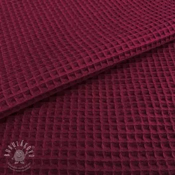 Bavlna s vaflovou vazbou berry