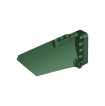 Stavebnice LEGO 64682 Dark Green Technic, Panel Fairing #18 Large Smooth, Side B (Tmavě zelená Technic, panelová kapotáž č. 18 velká hladká, strana B)