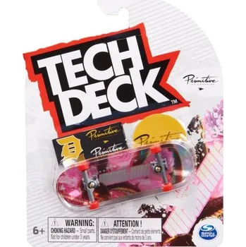 FINGERBOARD TECHDECK PRIMITIVE PINK - růžová + při osobním odběru 265 Kč