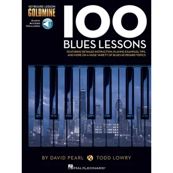 100 Blues Lessons - Keyboard Lesson Goldmine Series - pro klavr 978746