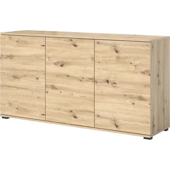 Předsíňová stěna Komoda Emi 3D - dub