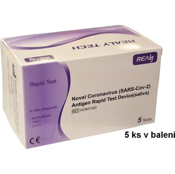 Diagnostický test Test Antigen Rapid-Novel Coronavirus (SARS-Cov-2) - 5ks