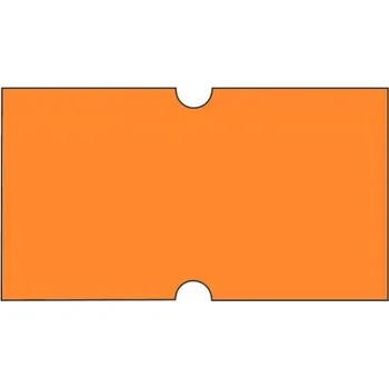 Papír Cenové etikety na kotoučku 22x12 mm COLA-PLY - signální oranžové, 42ks