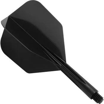 Šipka Letky na šipky Condor Zero Stress černé, Small letky a midi násadky