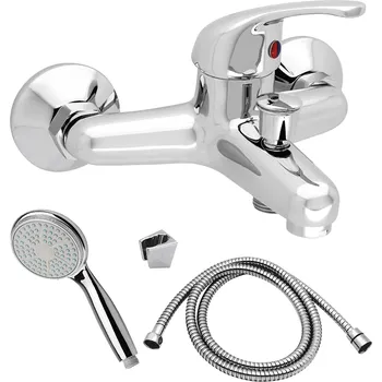 Vodovodní baterie Slovarm - EA.3515-150 - Baterie vanová nástěnná, s příslušenstvím, rozteč 150 mm - 481225