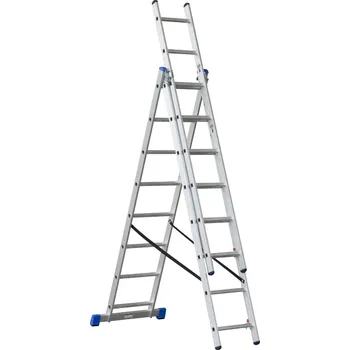 Žebřík Hliníkový žebřík 5,1 m (Hliníkový žebřík)