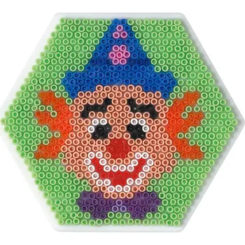 Dětské navlékací korálky HAMA Podložka pro MINI zažehlovací korálky - ŠESTIÚHELNÍK