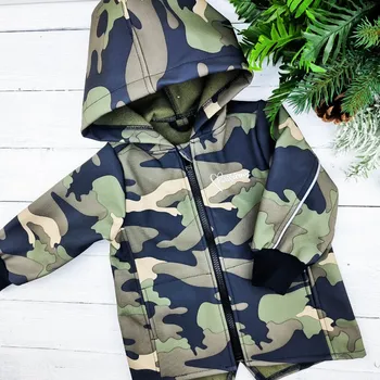 Dívčí bunda Kulišárny Softshell bunda s kapsami ARMY VELIKOST: 122