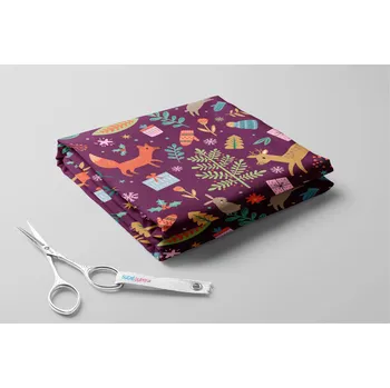 Kočárkovina, Vánoční zvířátka Barva: Ostružinová