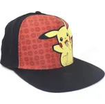 Kšiltovka Nintendo Pokémon Pikachu Red and Black