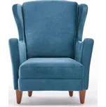 Křeslo Lola tyrkysové