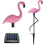 Solární zahradní lampa Plameňák