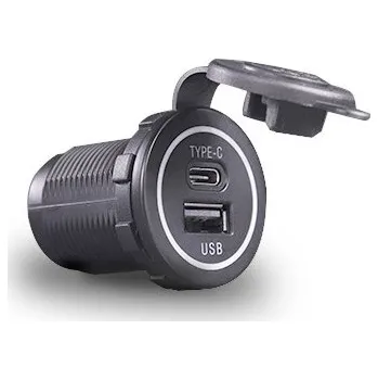 Nabíječka USB-A & USB-C vestavná, 5V, 4.2A MY1218