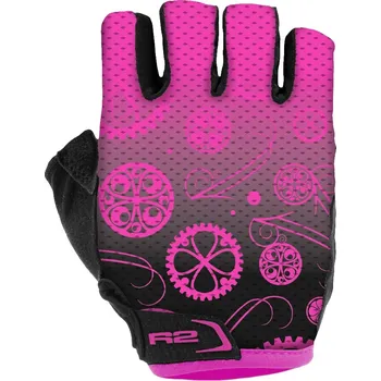 Cyklistické rukavice R2 Dětské rukavice ATR48H/6Y Růžová 10Y