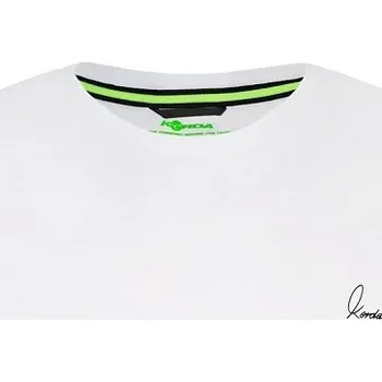 Rybářské oblečení Korda Tričko Minimal Tee White - XXXL