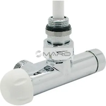 Ventil Comap SET radiátorový jednobodový V861 rohový 1/2" x 3/4" EK, chrom, CZV86210C