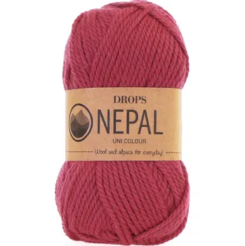 Příze Příze DROPS Nepal uni colour 8910 - fuchsie