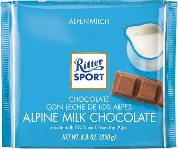 Čokoláda Ritter Sport Mléčná čokoláda 30 % 250 g