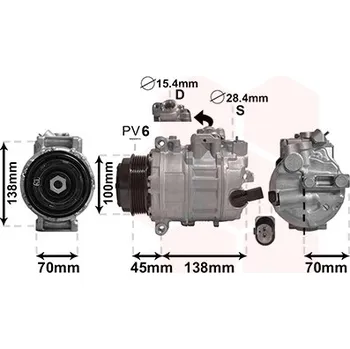 Kompresor klimatizace Kompresor, klimatizace VAN WEZEL 5800K384