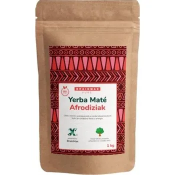 Čaj BrainMax Pure Yerba Maté - Afrodiziak, 1000 g