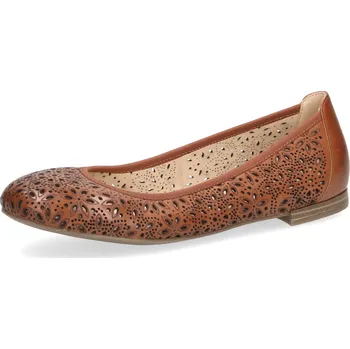 Dámské baleríny Dámské baleríny 9-9-22101-28 303 Caprice hnědé Barva: cognac nappa, Velikost: 37