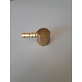 Instalatérský materiál Mosazný hadičník vnitřní závit rohový Velikost: 1/2” x 10 mm