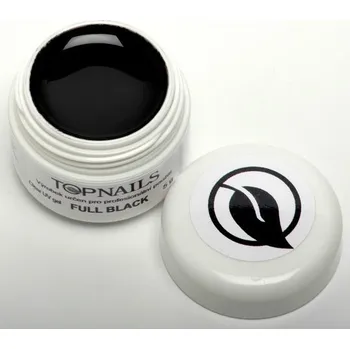 Topnails UV Gel barevný Full 5g Black