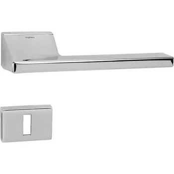 Dveřní kování TI - SALINAS - RT 4130RT rozety BBQ, klika/klika OC - ​​Chrom lesklý (03)