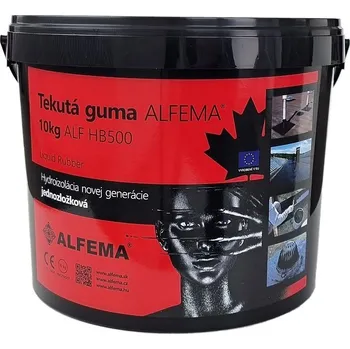 Stavebniny Tekutá guma ALFEMA HB500 černá 10 kg (hydroizolace Liquid Rubber Kanada)