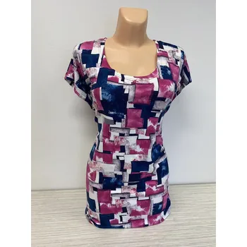 Dámská tunika Trička a topy, Barva Růžová, Velikost XL 44, Materiál 96% Viskoza 4% Lycra