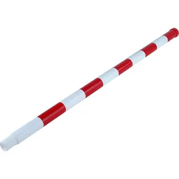 Stavební profil Sloupková tyč, 90 cm, bílá / červená