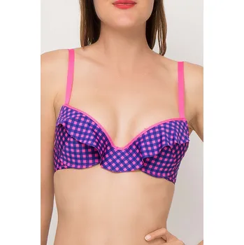 Dámské plavky Plavková podprsenka ANTIGEL (EBA4391-08), Velikost 70B, Barva růžová