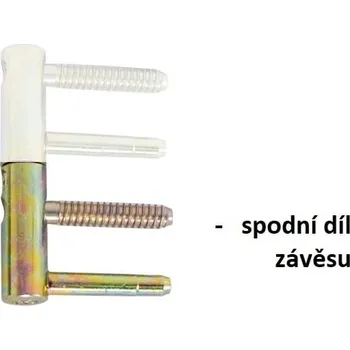 pant OV - Pant nastavitelný spodní 495/14 Žlutý pozink