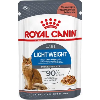 Krmivo pro kočku ROYAL CANIN ULTRA LIGHT v omáčce pro kočky se sklonem k nadváze 48 × 85 g