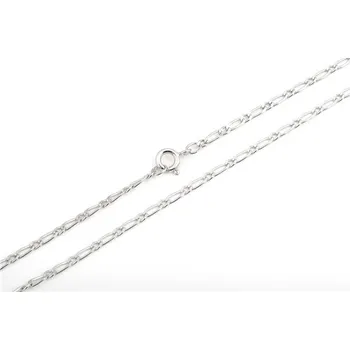 Řetízek Stříbrný řetízek figaro STRR0423F 60 cm