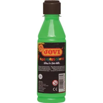 JOVI temperová barva neónová 250ml v lahvi zelená