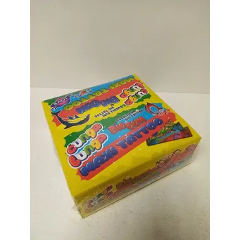 Žvýkačka Žvýkačky Big Gum Maxi Tattoo 60 ks x 6 g