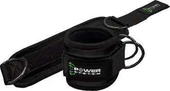 Power System Gym Guy Ankle Straps kotníkový adapter černý