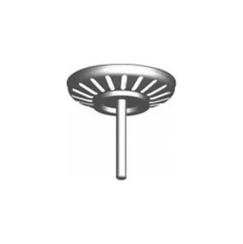 Vodovodní baterie Mřížka odpadního ventilu, nerez T-739, Slovarm 621842