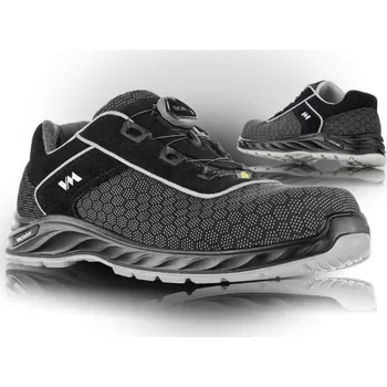 Pracovní obuv VM MINNEAPOLIS S3 ESD SRC BOA polobotka - černá - 46