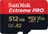 SanDisk Extreme PRO microSDXC 512 GB UHS-I U3 V30 A2 200 MB/s + SD adaptér, 512 GB